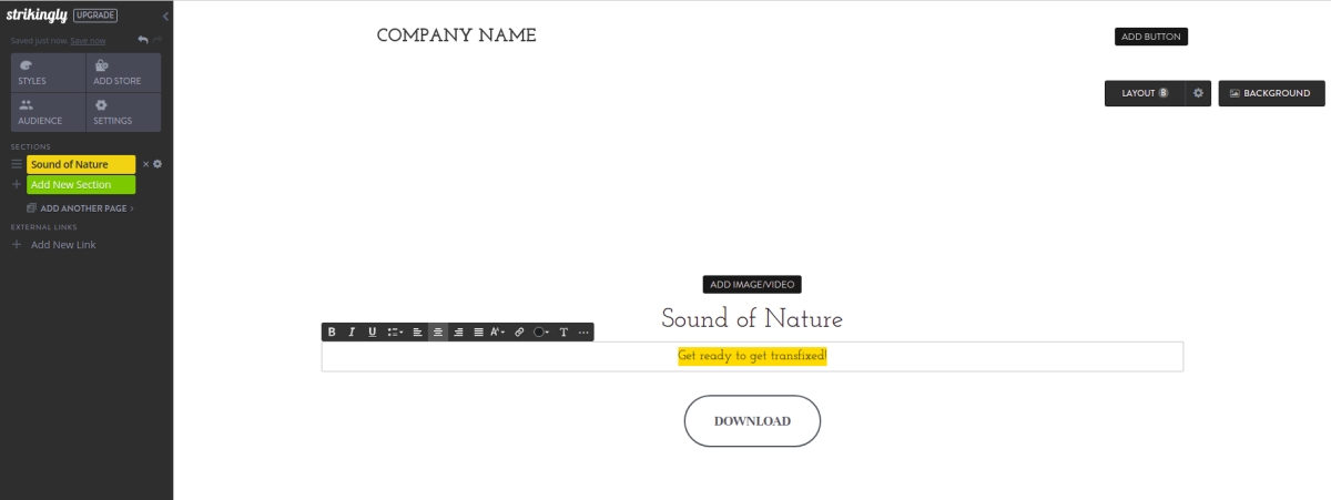 build splash page website build splash page website
